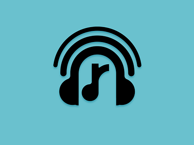 Radio program logo idea logo music radio vector