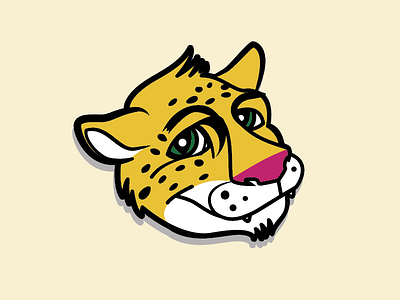 Jacob the Jaguar character design elementary school feline illustration jaguar kids mascot orange spirit mark spots vector
