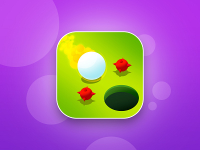 CoolPool app art aso ball billiards design fire fly game green icon illustration logo snooker