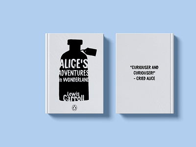 Alice's adventures in wonderland alice book cover design book design cover illustration design graphic design illustration lewis carroll vector