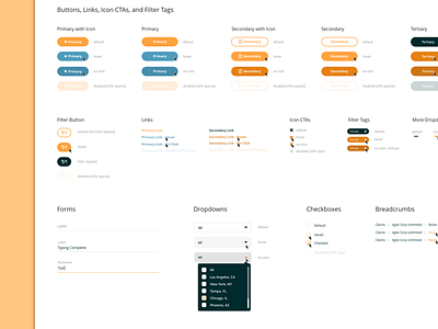 UI Style Guide - Analytics Dashboard app application dashboard design interface sketch sketchapp ui user visual web