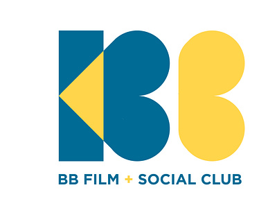 BB Film + Social Club branding design graphic design logo logo design vector