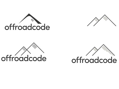 Offroadcode Logos logo mark sketching