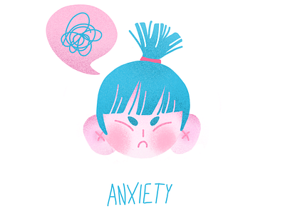 Anxiety art doodle illustration ipod procreste sketch