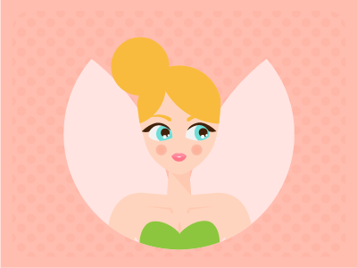 Tinkerbell disney tinkerbell vector