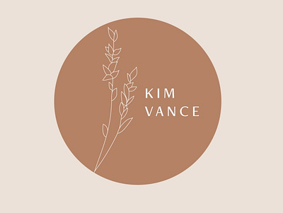 Logo Design for Kim Vance N.D. - Wellness practice graphic design illustration logo logo design wellness