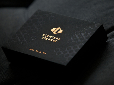 Colmenas Urbanas Pack branding design honey packaging packaging design pollen tea