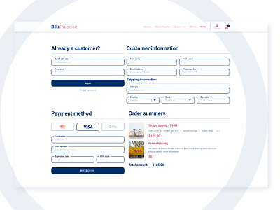Daily UI Challenge #002 - Credit Card Checkout