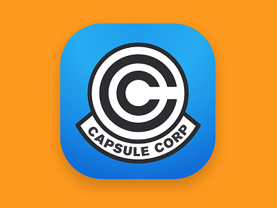 App Icon - Daily UI #05 5 app capsule corp daily ui dragonball icon iphone ui ux