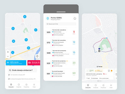 Bus Journey App bus journey mobility ui userinterface ux