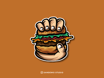 Burger Mascot Logo Design adobeillustrator awesome awesome creative logos branding burger burgerillustration burgerlogo characterlogo design icon illustration logo logodesign logotype mascotlogo restaurant sticker vector