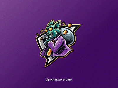 Mascot Logo Mouse Design