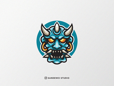 Oni Logo Illustration Design