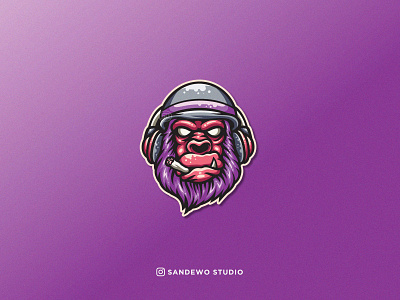 kingkong logo design awesome awesome creative logos branding design icon design illustration kingkong kingkong art kingkong design kingkong icon kingkong illustration kingkong logo kingkong mascot kingkong mascot logo kingkong vector logo logodesign logotype mascot logo vector