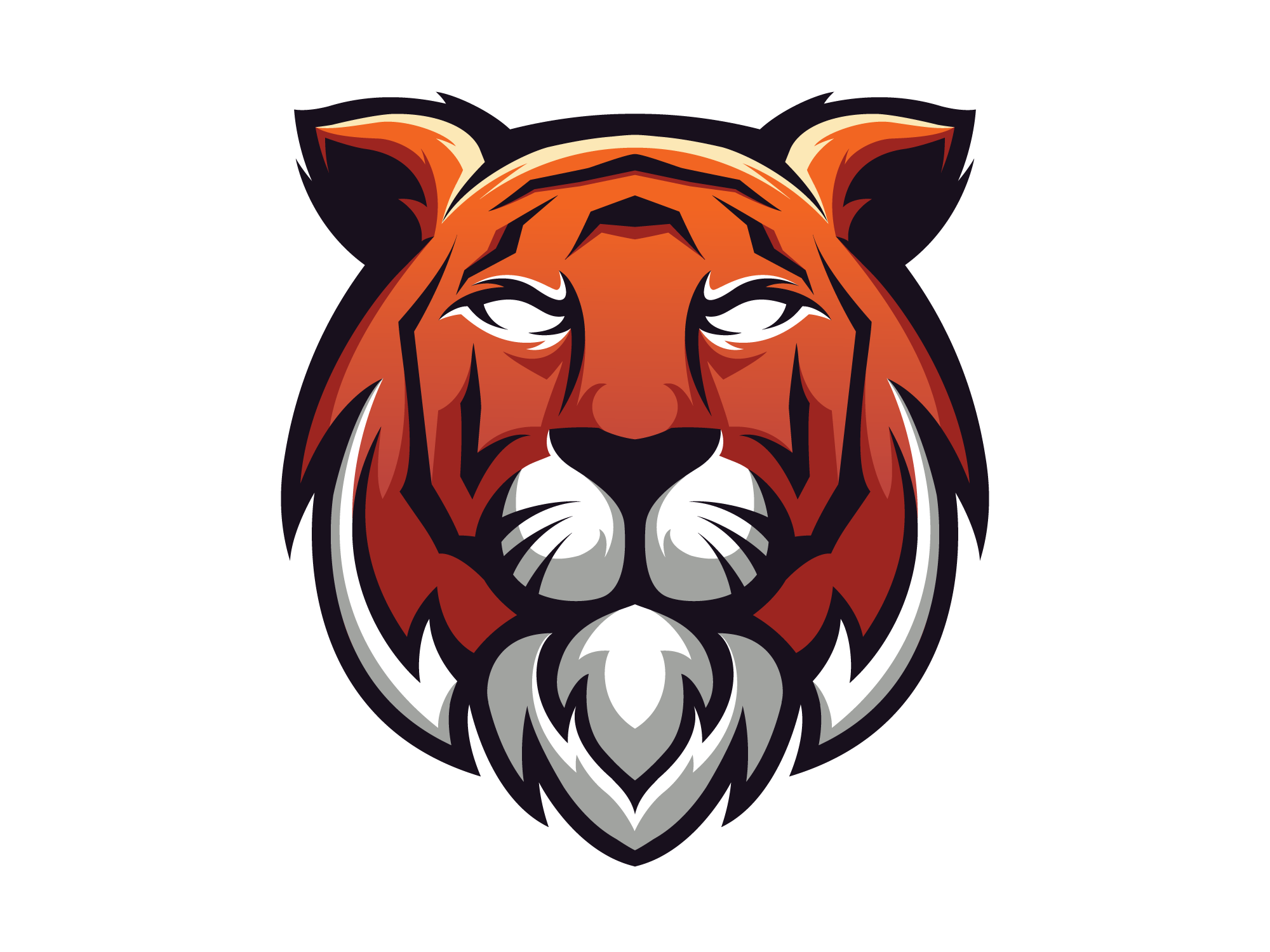 tiger logo illustration by san dewo on dribbble tiger logo illustration by san dewo on