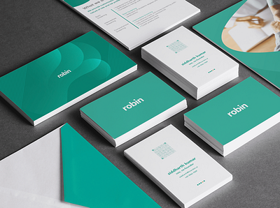 Robin branding company design robin startup uiux