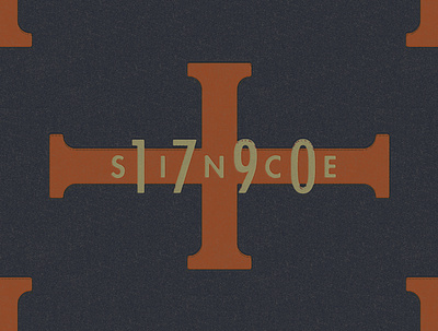 Lockup Concept branding design logo print typography vector vintage