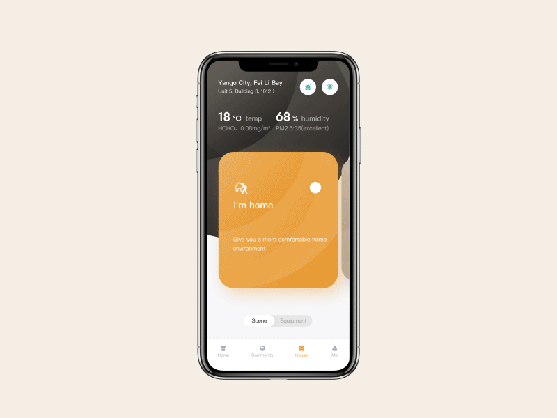 Home appliances-AE app branding design ui