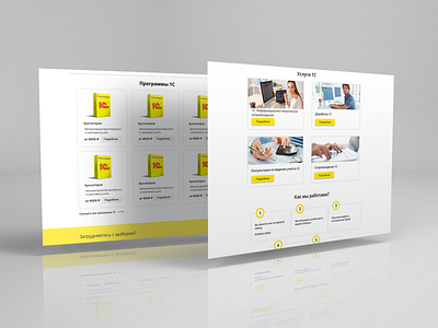 Web Page Psd Mockup accounting services design веб дизайн