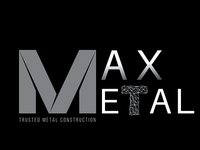 The Max Metal branding design logo logo branding vector