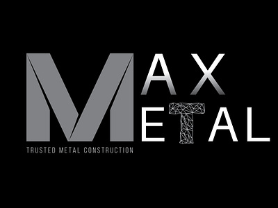 Max Metal branding logo logo branding