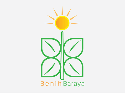 "Benih Baraya" branding logo logo branding vector