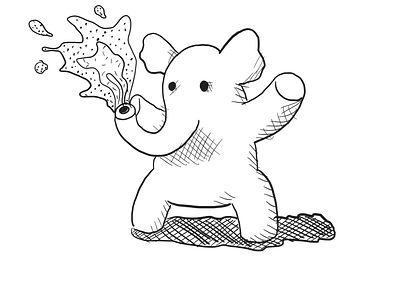 Elephant elephant inktober inktober2020 inktober52