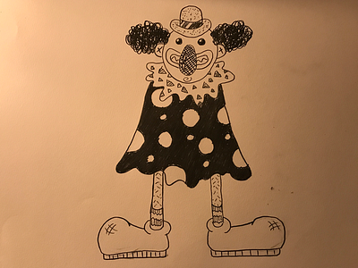 Inktober / 10 Pattern clown inktober inktober2019 pattern