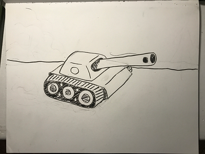 Inktober / 19 Tread inktober inktober2019 tank tread