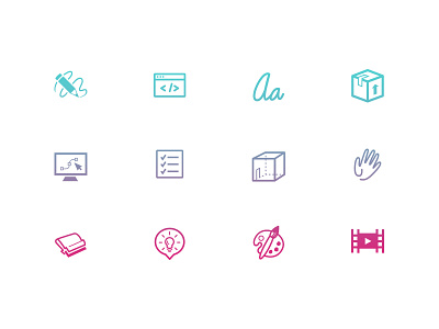 Skills Icons design icons skills symbols