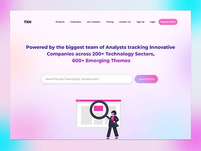 Website searching platform for stakeholders