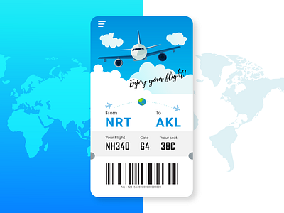 Daily UI 024 Boarding pass adobe xd adobe xd design adobexd app design boarding pass boarding pass design boardingpass daily 100 challenge daily ui daily ui 024 daily ui challenge dailyui dailyuichallenge design flight ticket ticket ui