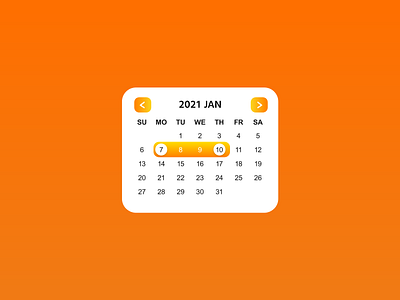 DailyUI 080 Date Picker adobe xd adobe xd design adobexd calender dailly ui 080 daily 100 challenge daily ui daily ui challenge dailyui dailyui 080 dailyuichallenge date picker date range date selector design ui