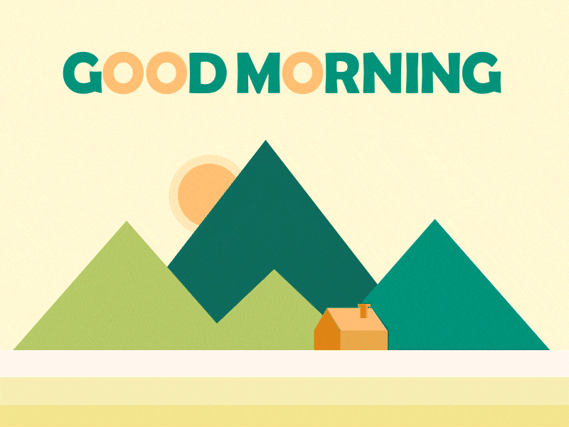 cozy morning / smoke animation 2d animation ae aftereffects animation gif animation good morning smoke animation