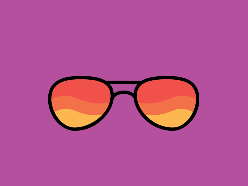 Sweet shades, bro. by Sean Metcalf on Dribbble