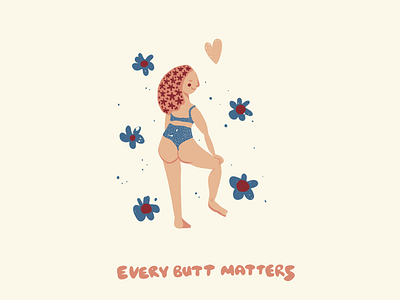 Every butt matters 2d 2d art art character illustration