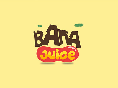 bana juice background branding design illustration illustrationdesigns illustrator indonesia logo packaging packaging design typography vector