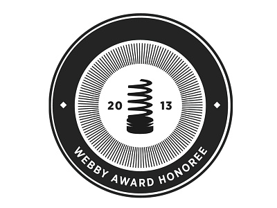 Official Honoree on Webby Awards awards honoree recognition webby website