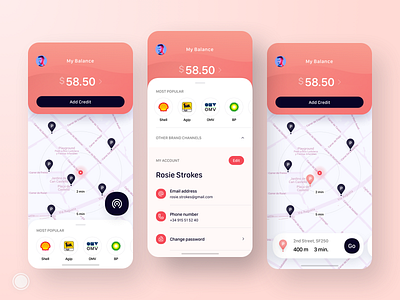 Payment App Concept app clean design flat icon mobile payment ui ux