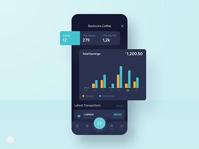 Payment app UI (visual direction)