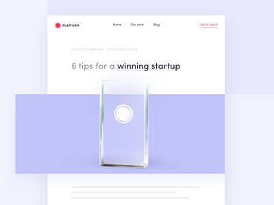 6 tips for a winning startup app blog design interface startup ui ux website