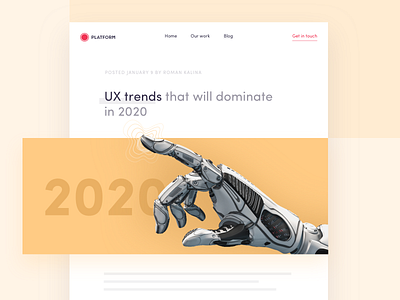 UX trends that will dominate in 2020