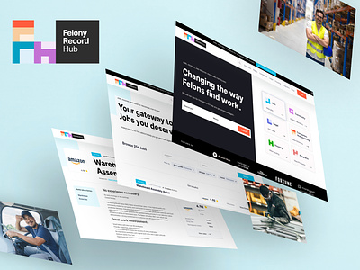 FelonyRecordHub Design and Branding branding dashboard design illustration landing page logo ui vector webflow website