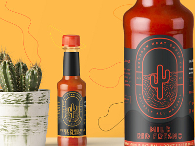 Hot Sauce Web and Branding Project branding branding agency hot sauce illustration landing page logo package design packaging packaging design