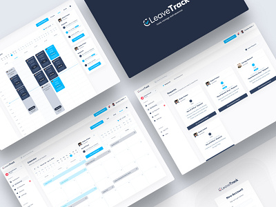 Leave Track Promo2 app brand dashboad dashboard app dashboard ui design typography ui ux vector web webapp website