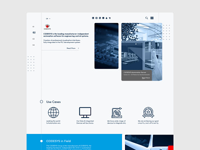 Codesys Website code graphic design landing landing page new portfolio slider trending ui ui ux web webapp website website design website ui website ux