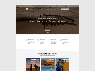 Sahara Desert Website app design app ui branding business design home page illustration landing landing page logo mobile app sahara slider travel traveling ui ui ux vector webapp website