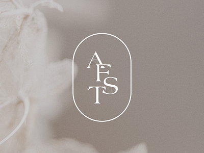 AFST branding design lettering logo typography