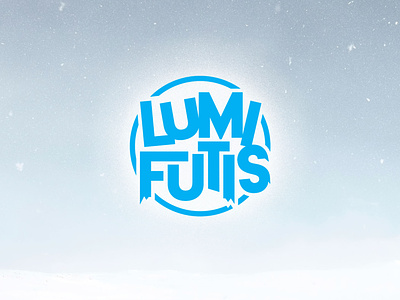 Lumifutis / Snow Soccer logo badge finland logo logodesign snow sports winter