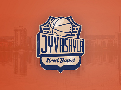 Street Basket Logo basketball basketball logo logo design logodesign